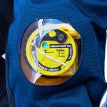 Kamizelka pneumatyczna ratunkowa Sigma 170N uprząż pas krokowy auto hydrostatyczna