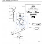 Kpl góra przekładni Mercury IA R MR Alpha ~1990  18-2648