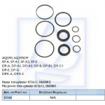 Kpl naprawczy siłownika trymu Volvo Penta 872612 3860881