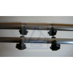 Maszt nawigacyjny łódź RIB ponton stal nierdzewna