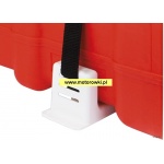 Mocowanie zbiornika paliwa stacjonarnego z taśmą