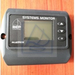 Monitor systemów pokładowych BEP MATRIX 600-SOM 8 odczytów alarmy