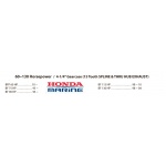 Śruba nierdzewna Titan Mercury Honda 13-1/4x19