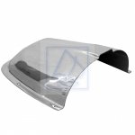 Osłona wentylacyjna łezka stal nierdzewna 150 x 145 x 57h mm