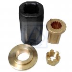 Śruba alu. uniwersalna BS.Pro 4 płaty 14,5x18 z piastą do wyboru