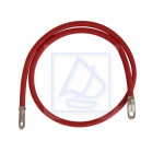 Kabel, przewód rozruchowy 4" dł. 120 cm kolor czerwony 