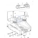 Rura gumowa wydechu 160 mm zamiennik VOLVO Penta 3852742 18-2766