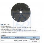 Sprzęgło napędu Volvo Penta B30 D21 D 40 AQ165A BB170 MD21 TAMD40