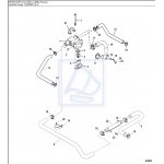 Termostat z uszczelką Mercruiser 170°F 77°C 864493 18-43015