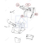 Tulejka gwintowana obudowy silnika Evinrude 25~200KM 353002