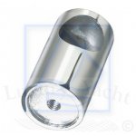 Uchwyt relingu końcowy na rurę 25 mm