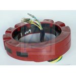 Oryginalny używany czerwony stator Mercury 2/3/4 cyl. 30KM ~ 120KM 2-suw 16A