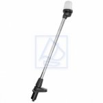 Lampa nawigacyjna topowa 360° PLUG czarna, maszt 54cm