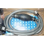 Linia paliwowa złączka zbiornik, silnik, wąż, pompka ręczna Honda 