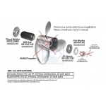 Piasta EVINRUDE JOHNSON SUZUKI RUBEX RBX-125