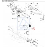 Poduszka dolna z tuleją silnika Mercury F30 F40 F50 F60 EFI 893590T04