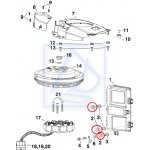 Przepust Grommet Evinrude Johnson OMC 350973 