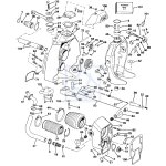 Simering łożyska gimbal OMC Cobra Volvo SX 18-8349