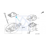 Uszczelka pod silnik HONDA BF25 BF30  23162-ZV7-010