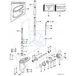 Wirnik Mercury 3.3KM Tohatsu M2.5A2 Johnson 2KM 3KM zamiennik